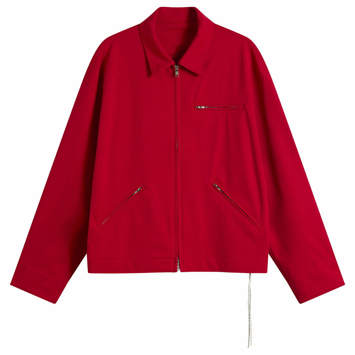 MASTERMIND WORLD Men's Jersey Detroit Jacket in Red