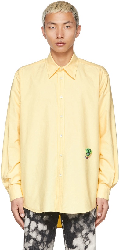 Photo: Doublet Yellow Vegetable Dyed Shirt
