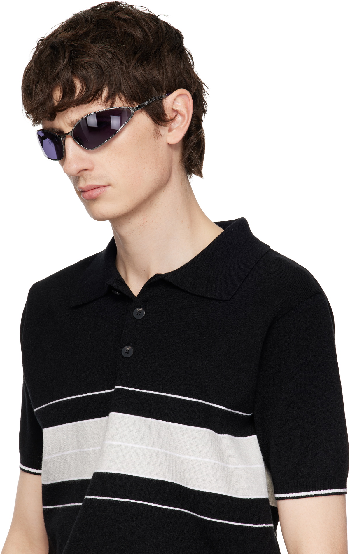 Kuboraum Gunmetal H33 Sunglasses