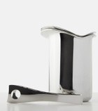 Georg Jensen Wine & Bar stainless steel ice bucket and tongs set by Thomas Sandell