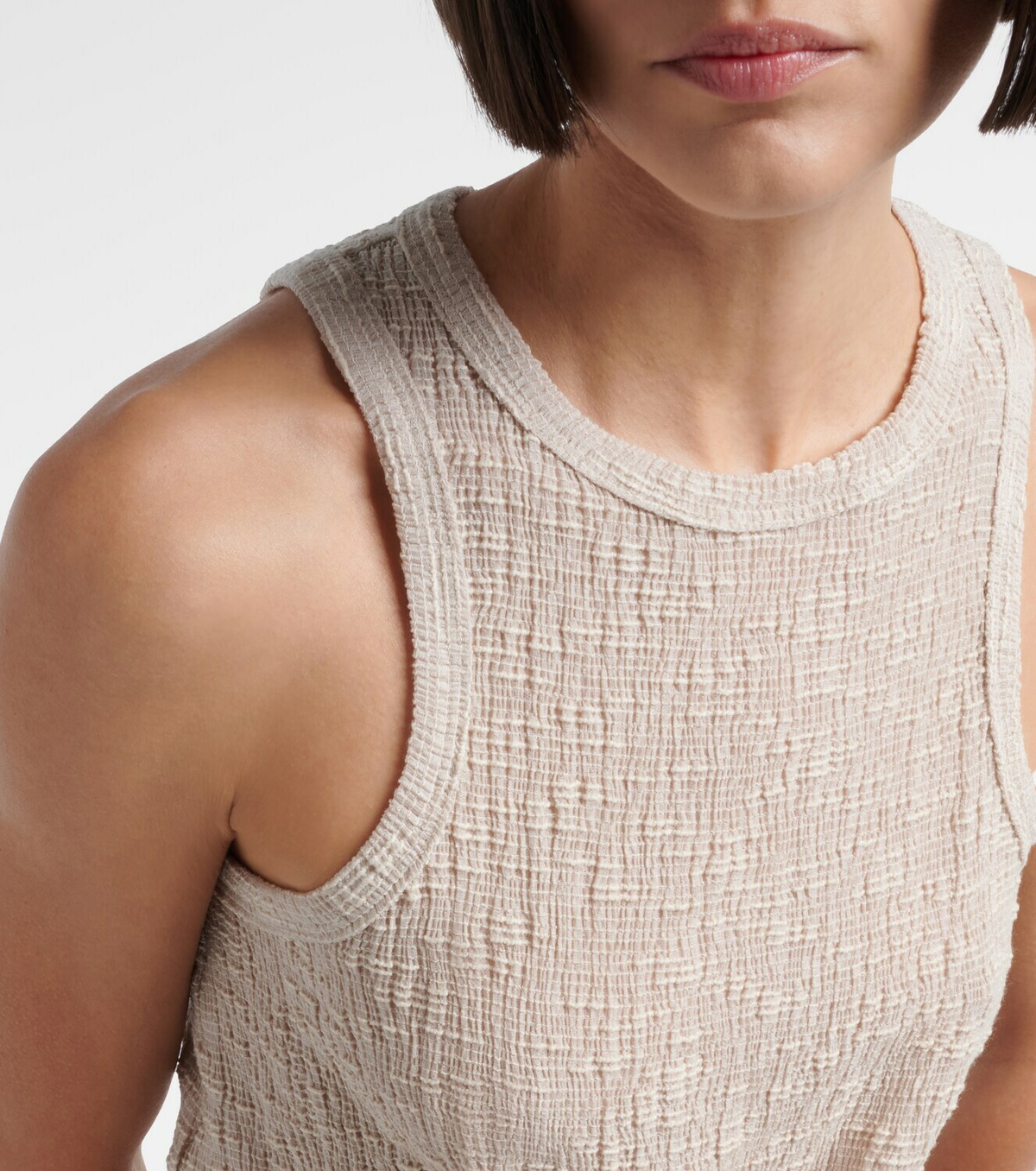 Magda Butrym Floral-appliqué tank top