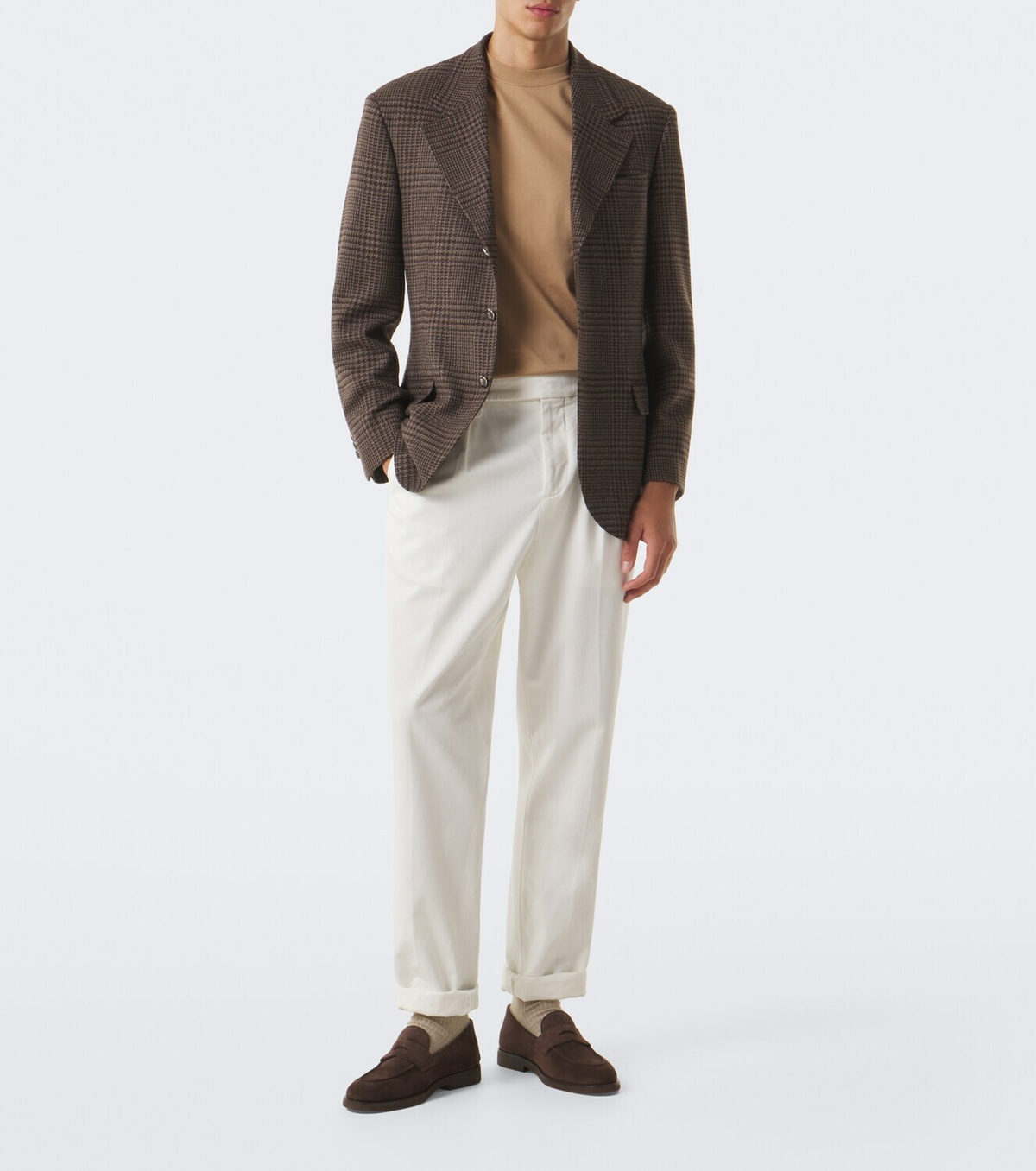 Brunello Cucinelli Logo cotton jersey T-shirt