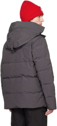 Canada Goose Gray Wyndham Down Jacket