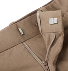 Caruso - Stretch-Cotton Suit Trousers - Brown