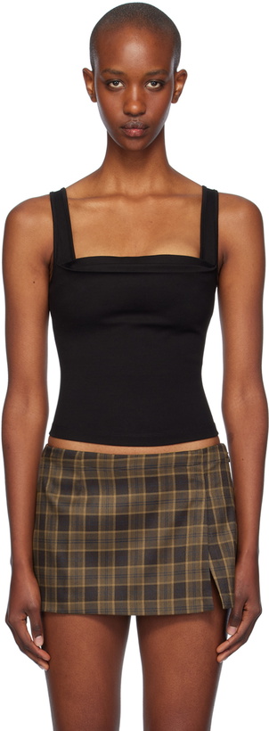 Photo: Miaou Black Luna Tank Top