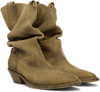 Maison Margiela Tan Tabi Western Boots