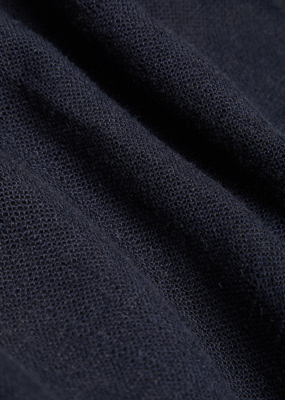Paige Tiano Woven Trousers Navy