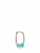 DODO - Recycled Plastic Rondelle Mono Earring