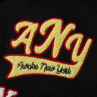 Awake NY Corazon Varsity Jacket in Black
