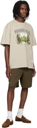 WOOYOUNGMI Brown Twill Shorts