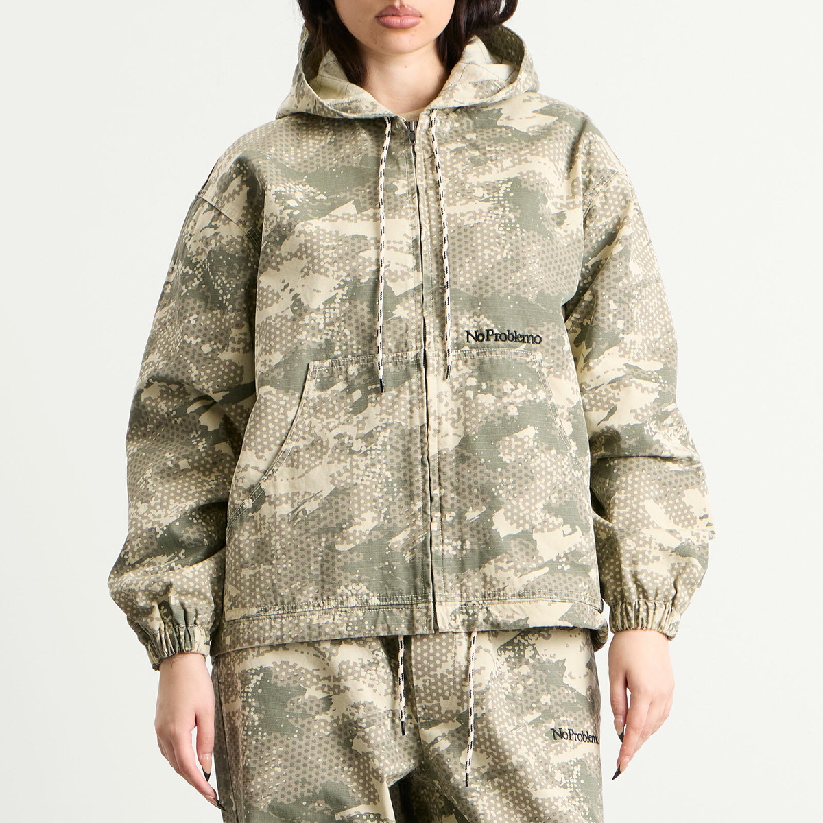 No Problemo Women's Forest Ripstop Work Jacket in Sand