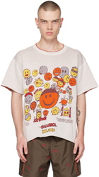 Robyn Lynch Gray Jacquard T-Shirt