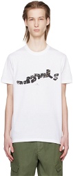 PS by Paul Smith White Domino T-Shirt