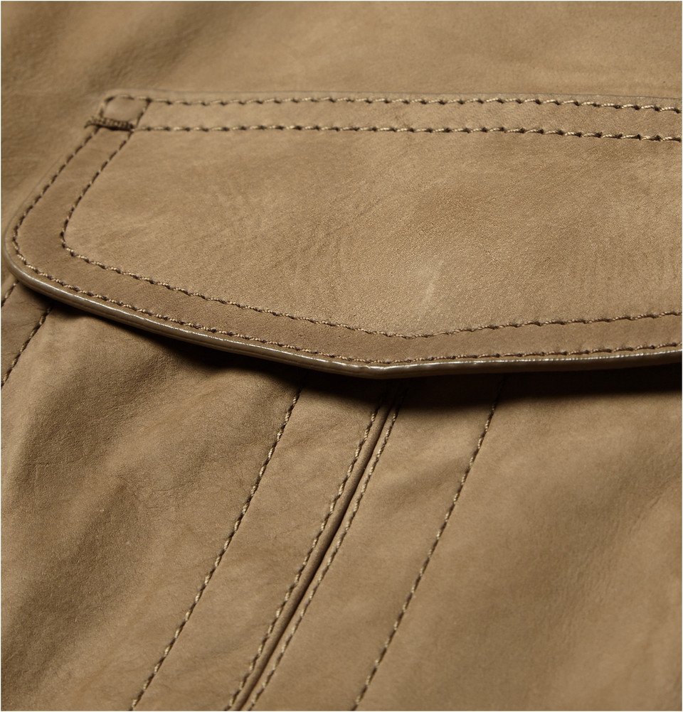 Berluti suede 2025 field jacket