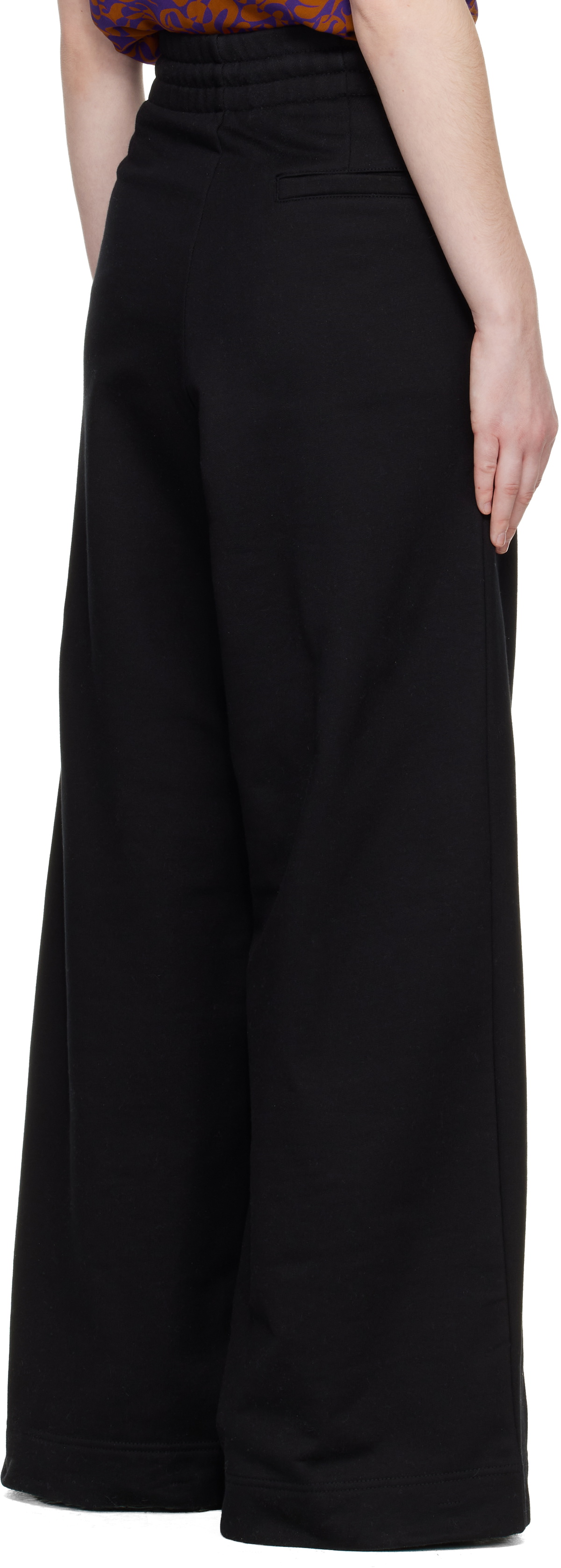 Dries Van Noten Black Loose Sweatpants