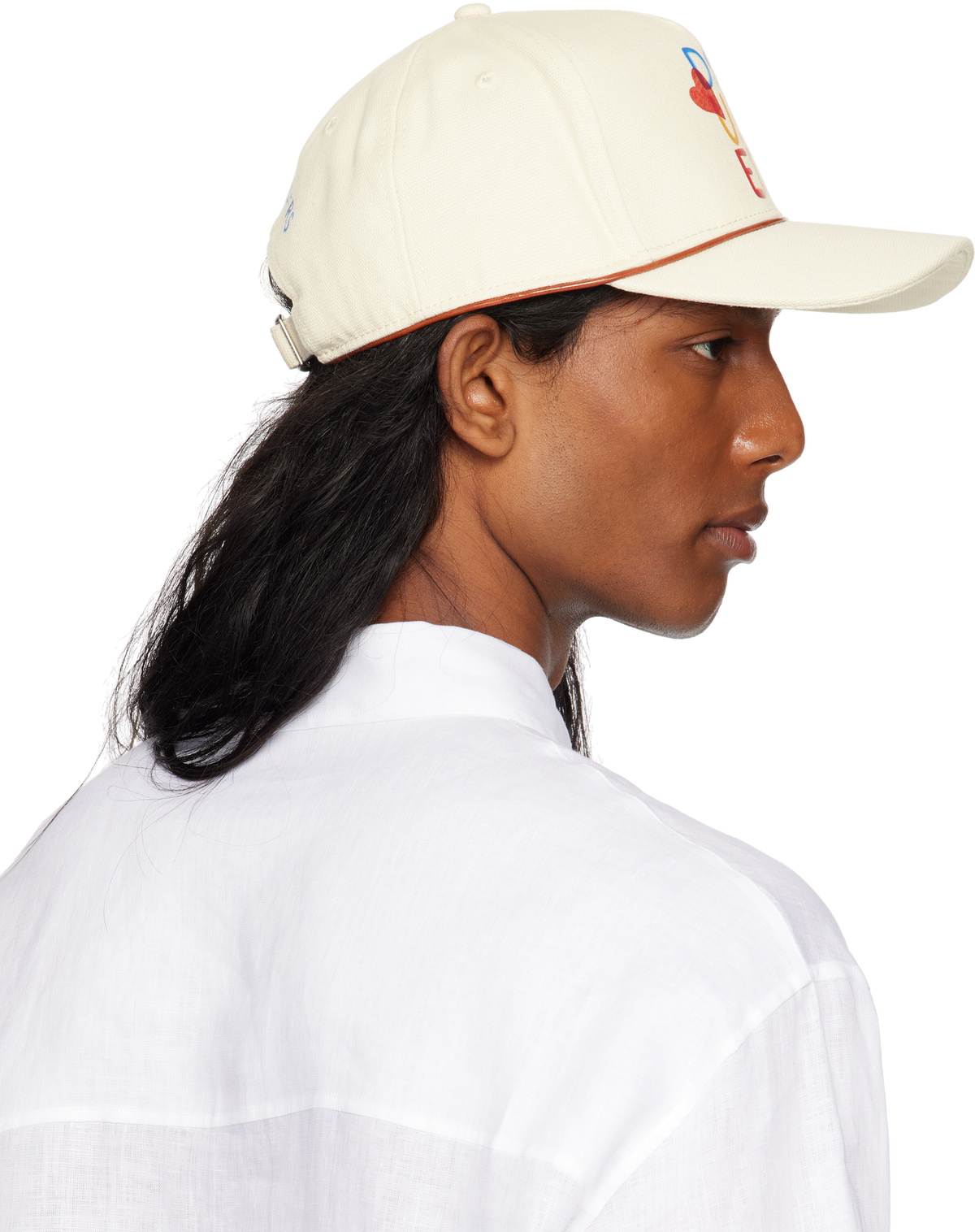 Dsquared2 Off-White 'Summer Lovers' Baseball Cap Dsquared2