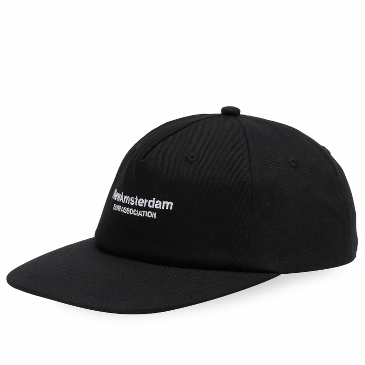 Photo: New Amsterdam Surf Association Men's New Amsterdam Name Cap in Black 