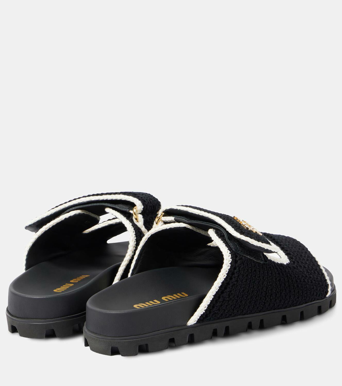 Miu Miu Crochet sandals
