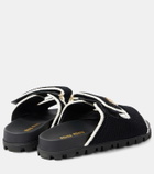 Miu Miu Crochet sandals