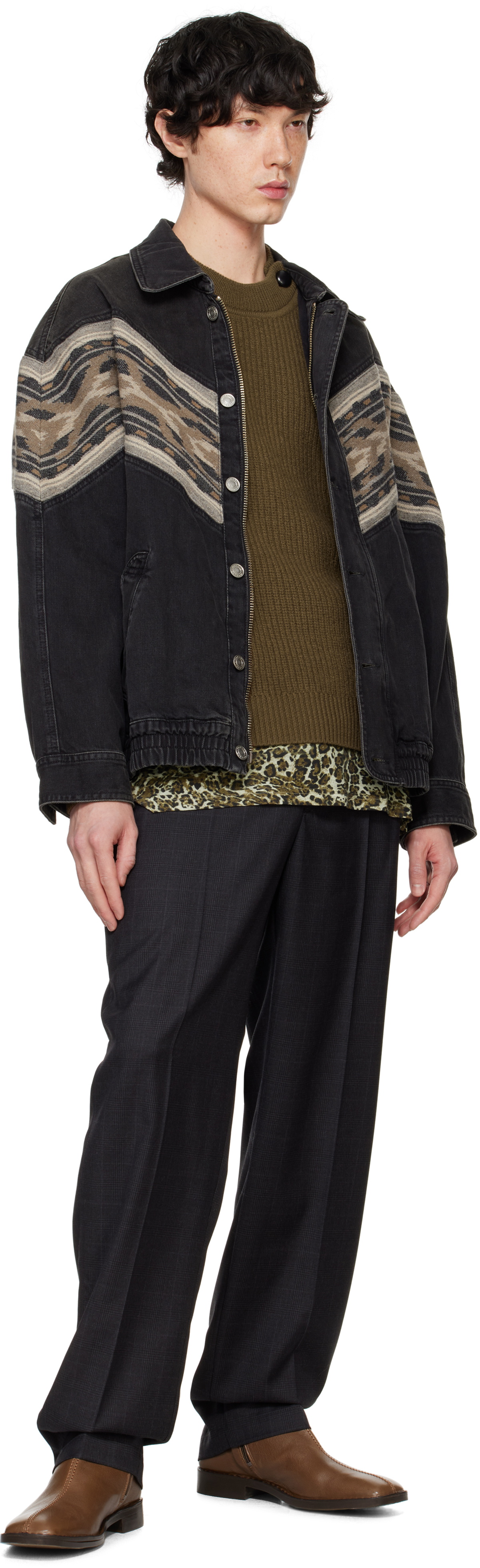 Isabel Marant Black Julian Denim Jacket Isabel Marant