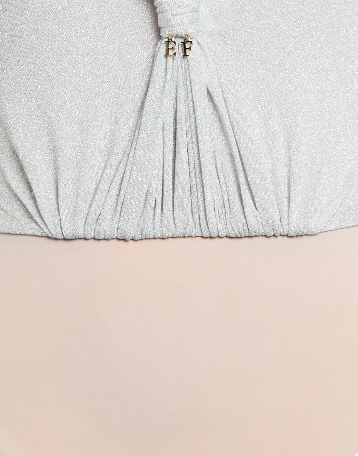 Elisabetta Franchi Womens Bodysuit Light in Grey