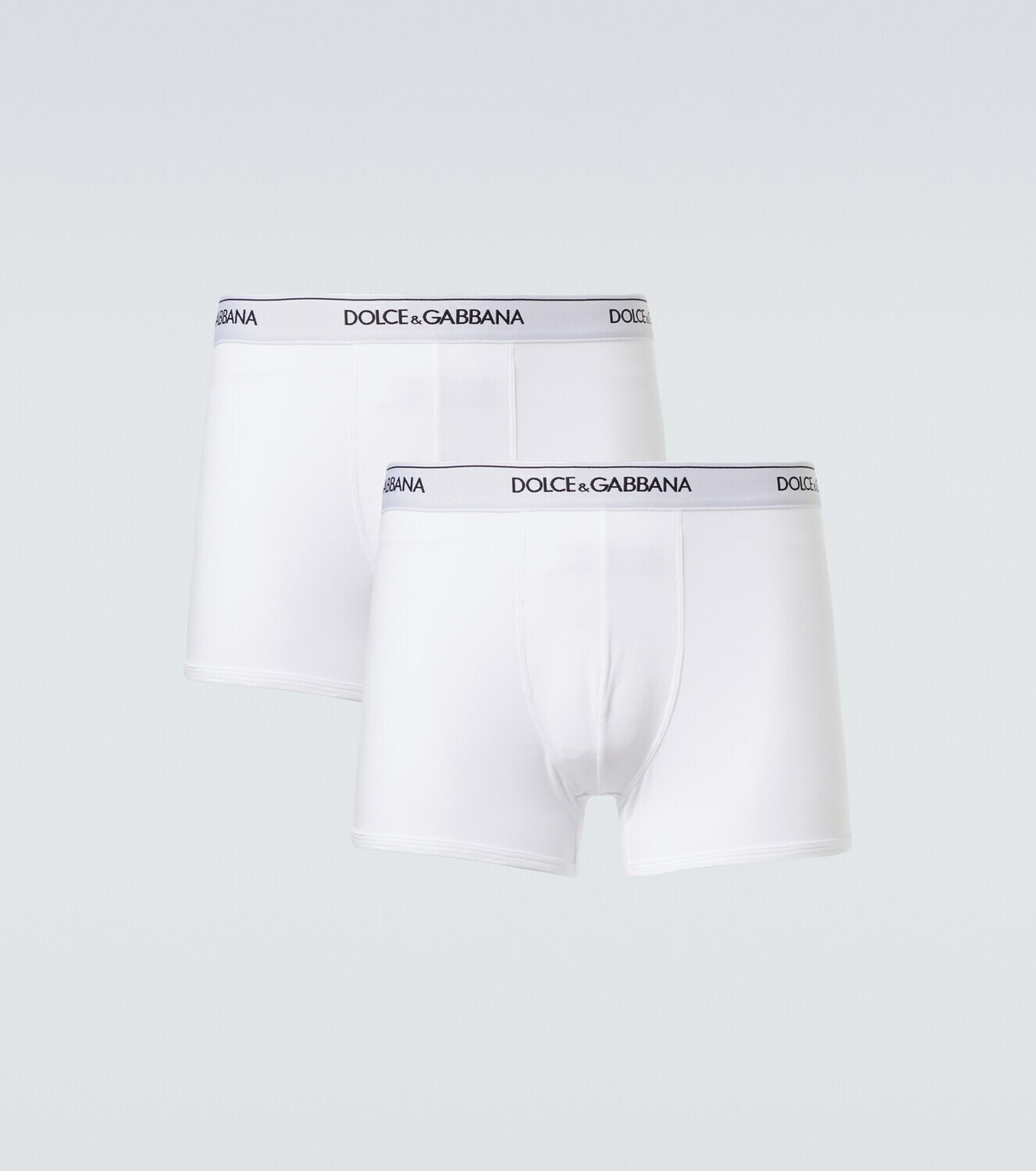 Dolce&Gabbana Set of 2 logo cotton-blend boxer briefs