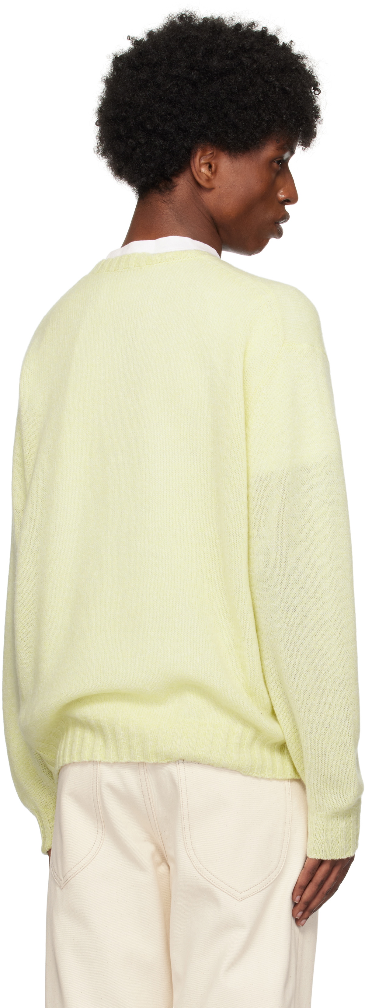 美品 AURALEE SHETLAND WOOL CASHMERE KNIT Namu Shop - Auralee Shetland Wool Cashmere Knit Pullover