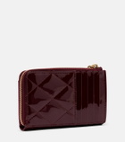 Saint Laurent Paris Fragments patent leather card holder