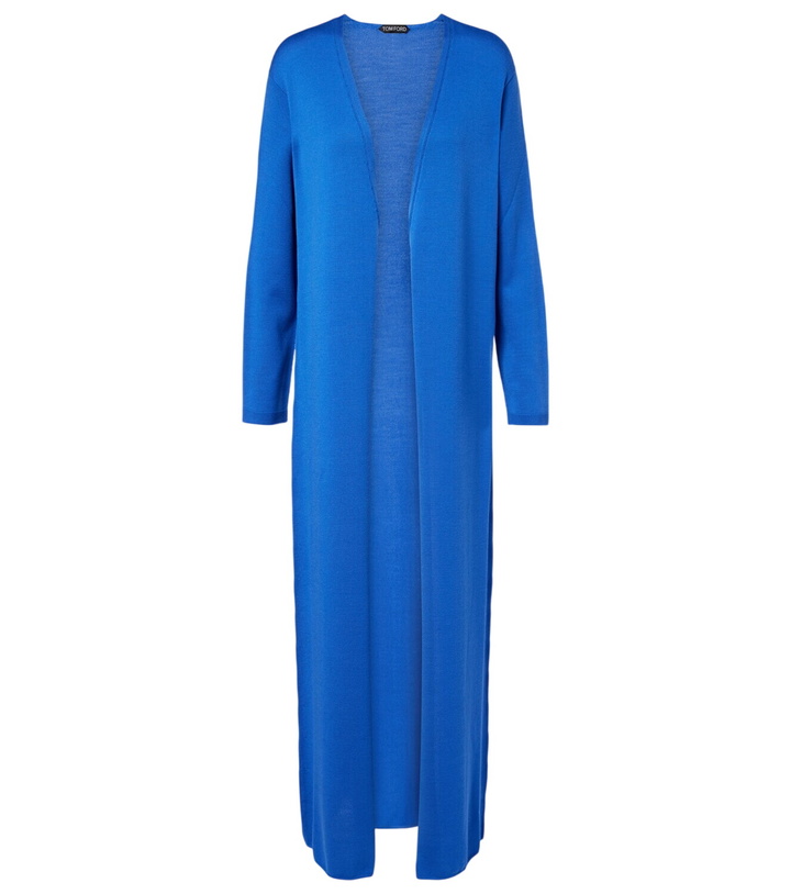 Photo: Tom Ford Wool piqué cardigan