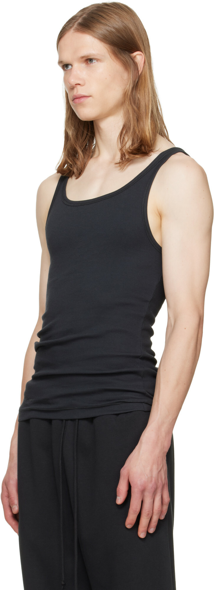 SKIMS Three-Pack Multicolor SKIMS Cotton Rib Tank Tops