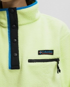 Columbia Helvetia™ II Cropped Half Snap Fleece yellow Womens Fleece Jacket