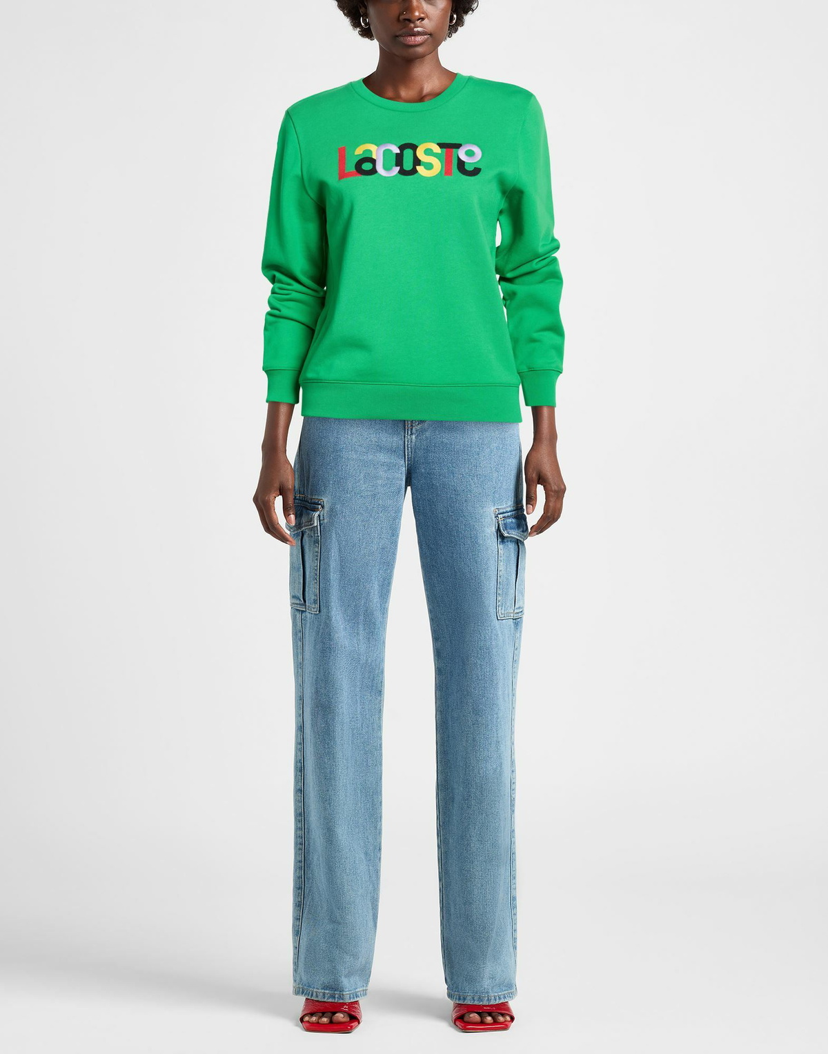 Lacoste Womens Sweatshirt in Green