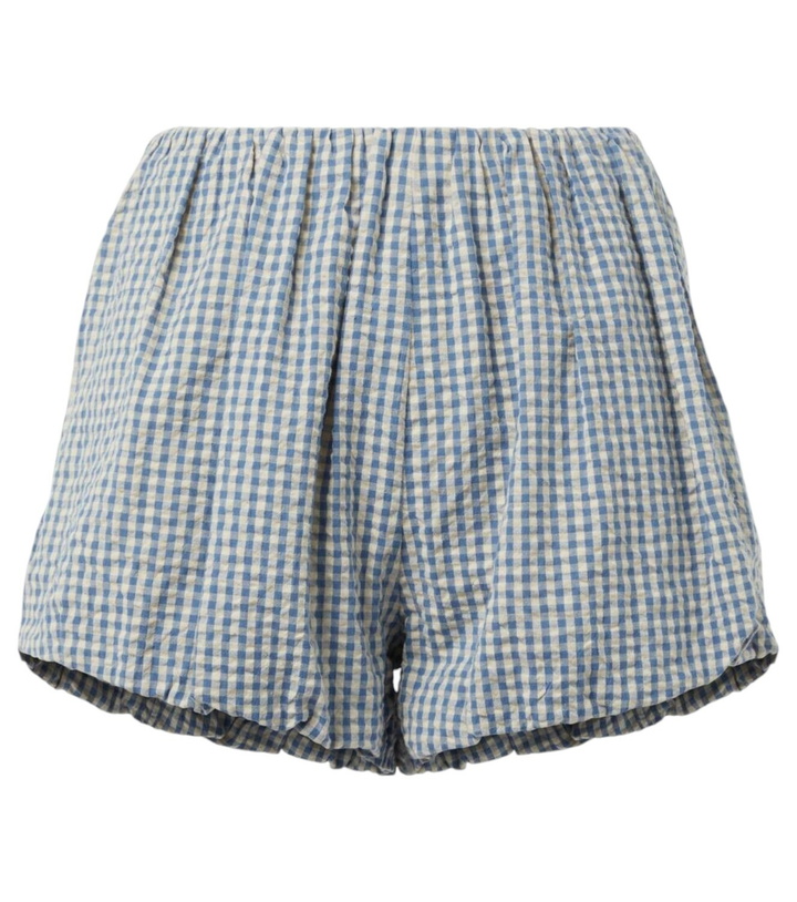 Photo: Posse Aurelia gingham cotton shorts