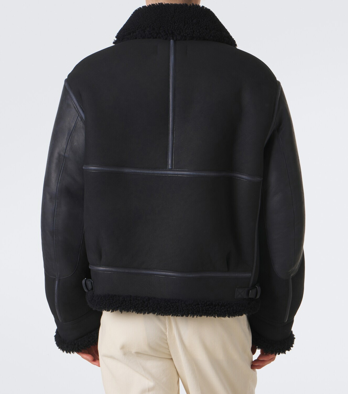 Ralph Lauren Purple Label Lutton shearling-lined leather jacket