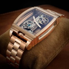 Thomas Earnshaw Wolver Bridge Transparent Dial Mens Watch ES-8299-33
