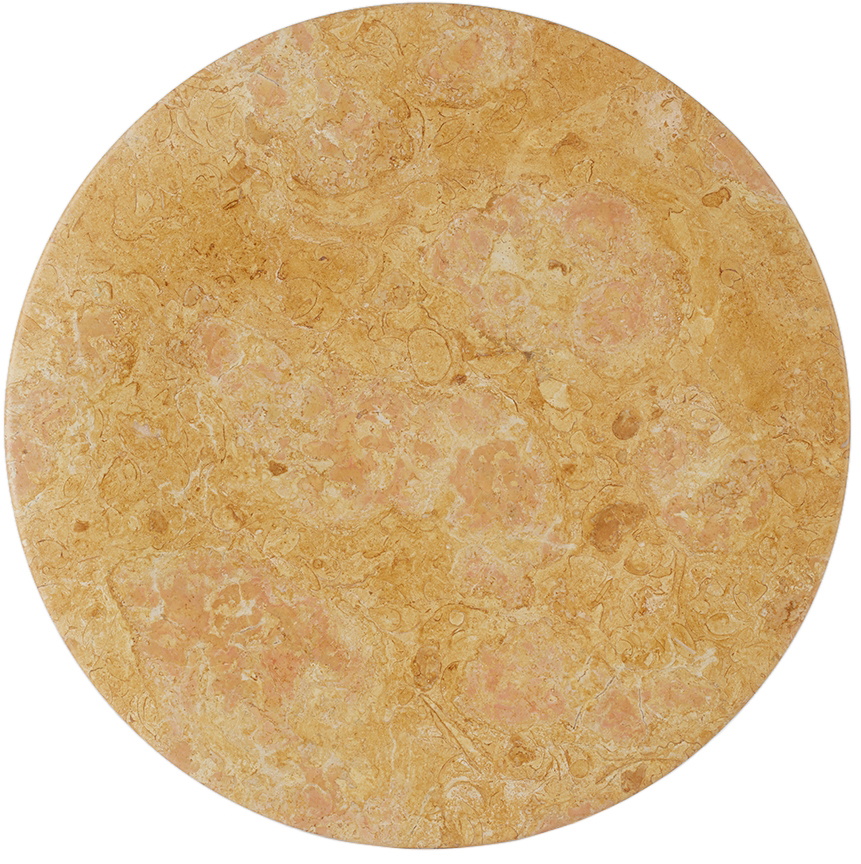 Stories of Italy Yellow Bramante Marble Tray