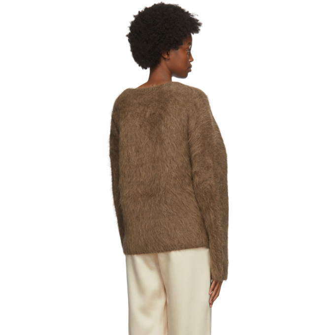 Toteme Brown Alpaca Biella Sweater Toteme