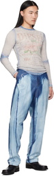 Diesel Blue Regular Waist D-ASKAR Slim Jeans