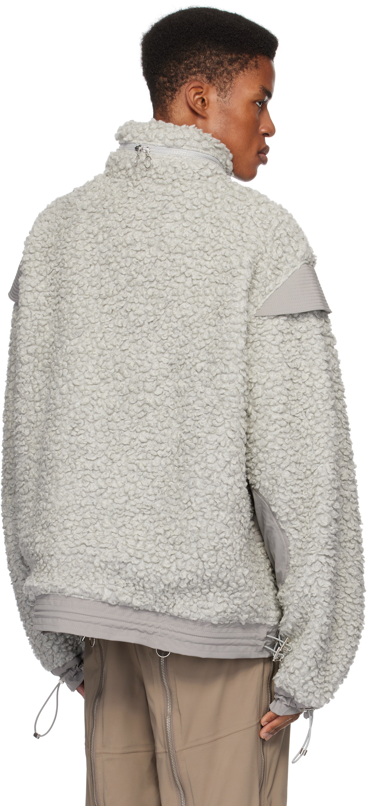 Charlie Constantinou Gray 66°North Edition Hybrid Jacket