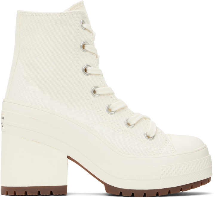 Photo: Converse White Chuck 70 De Luxe Heel High Top Sneakers