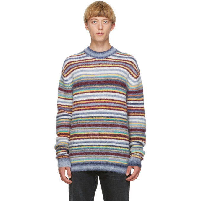 Photo: Acne Studios Multicolor Striped Sweater