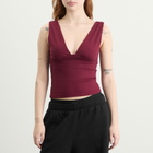TALA Women's 365 Cupro Twist Vest in Port