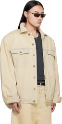 LU'U DAN Off-White Drifter Denim Jacket