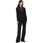 Wales Bonner Black Gallery Tuxedo Trousers