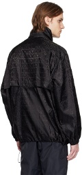 Moschino Black Printed Jacket
