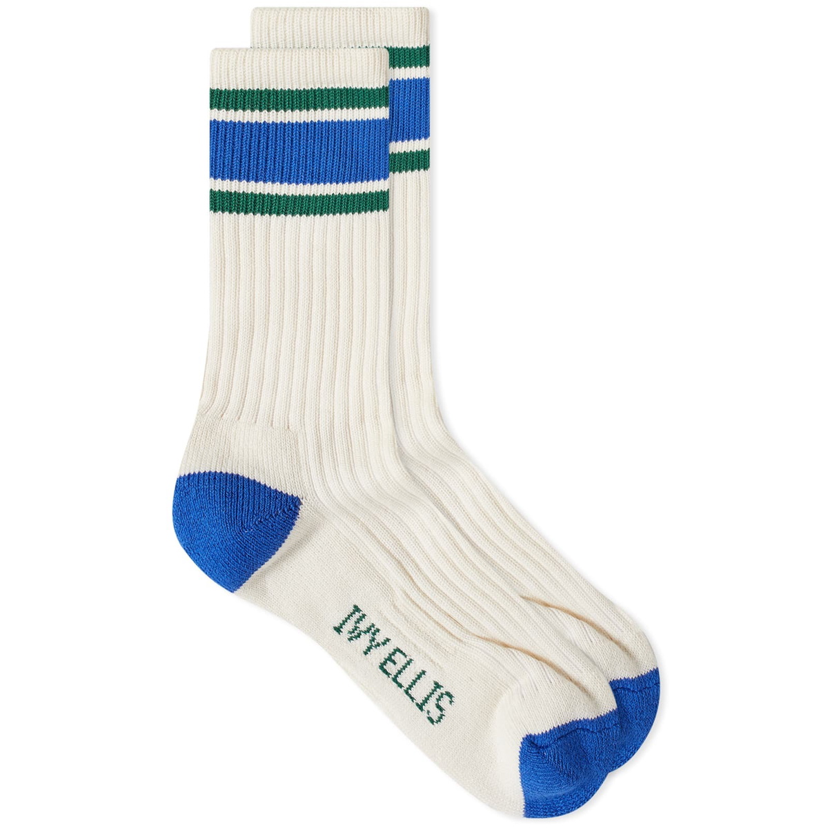 Ivy Ellis Socks Men's Vintage Cotton Sport Sock in Zorn Ivy Ellis Socks