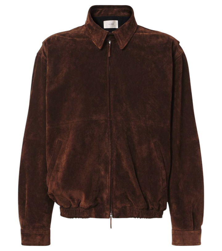 Photo: The Row Ronan suede blouson