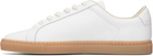Common Projects White Achilles Low Profile Sneakers