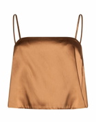 Erika Cavallini Womens Top in Brown