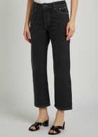 Liberowe Alec Cropped Straight-leg Jeans Black
